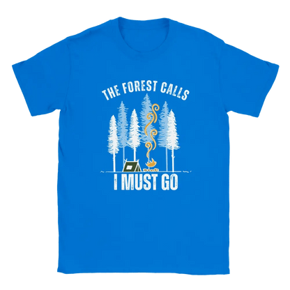 The Forest Calls - Camping Edition - T-shirt - Rather Be In Finland