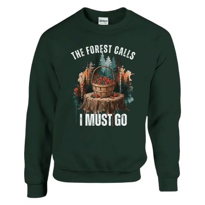 The Forest Calls, I Must Go - Berries - Sweatshirt - Rather Be In Finland