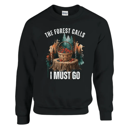 The Forest Calls, I Must Go - Berries - Sweatshirt - Rather Be In Finland