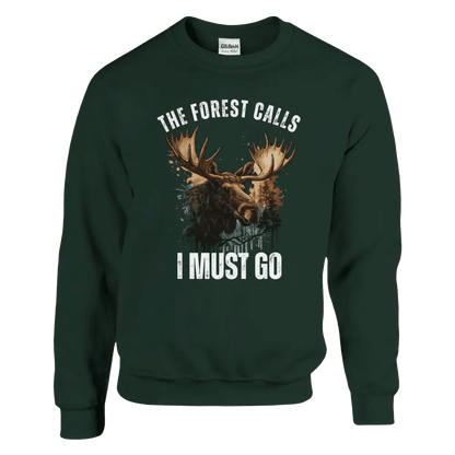 The Forest Calls – Moose Edition - Sweatshirt - Rather Be In Finland