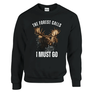 Photo du produit : sweat-shirt au motif « The Forest Calls – Moose Edition » de Rather Be in Finland