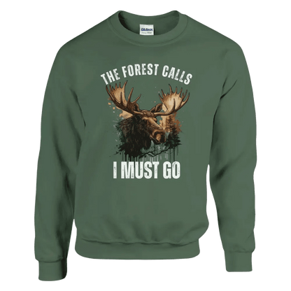 The Forest Calls – Moose Edition - Sweatshirt - Rather Be In Finland