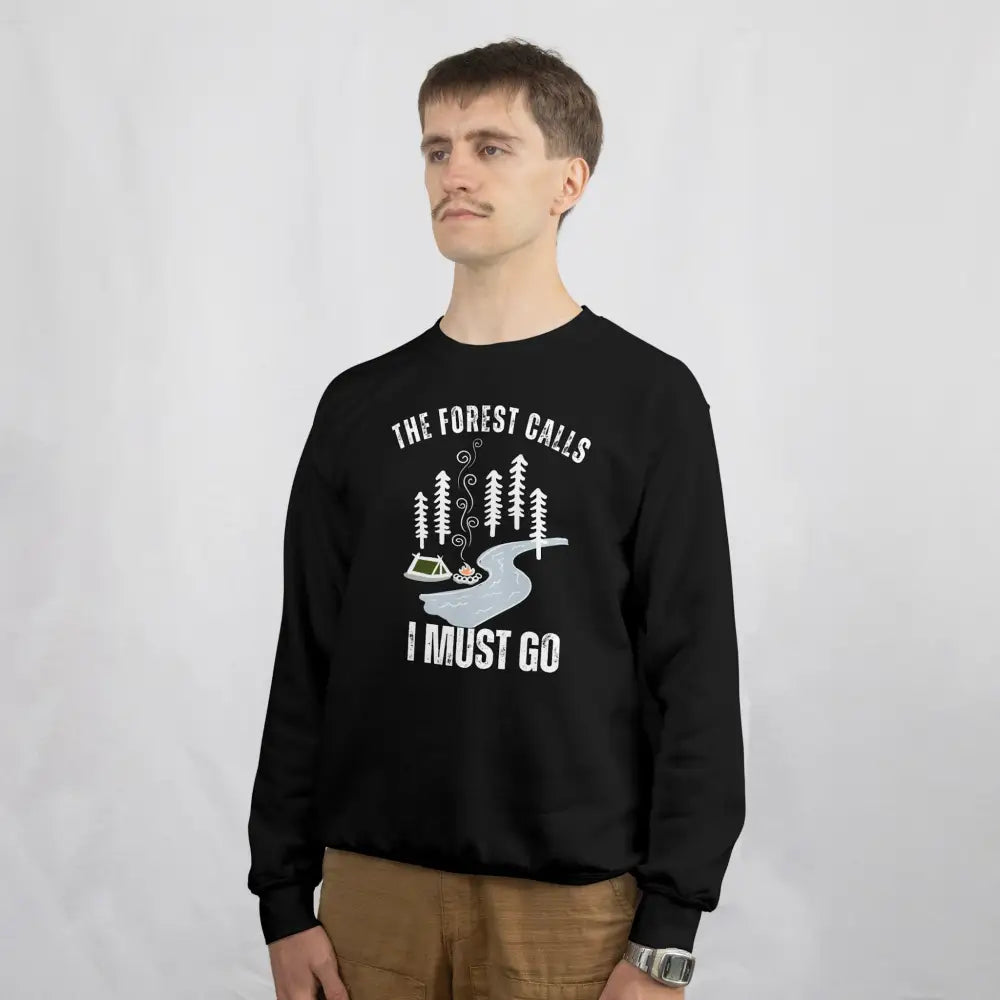 The Forest Calls – River Edition - Sweatshirt - Print Material - Rather Be In Finland