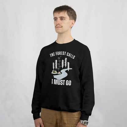The Forest Calls – River Edition - Sweatshirt - Print Material - Rather Be In Finland