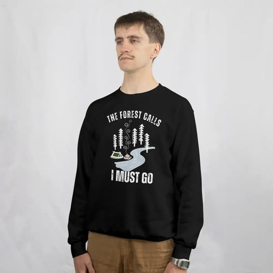 The Forest Calls – River Edition - Sweatshirt - Print Material - Rather Be In Finland