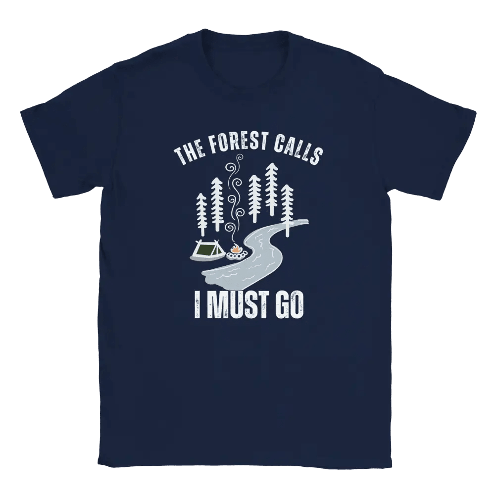 The Forest Calls – River Edition - T-shirt - Rather Be In Finland
