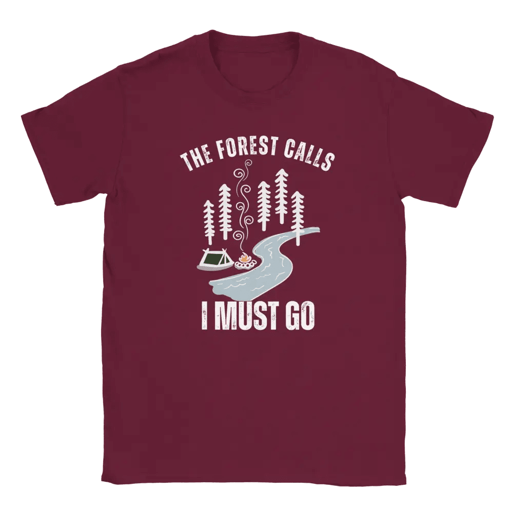 The Forest Calls – River Edition - T-shirt - Rather Be In Finland