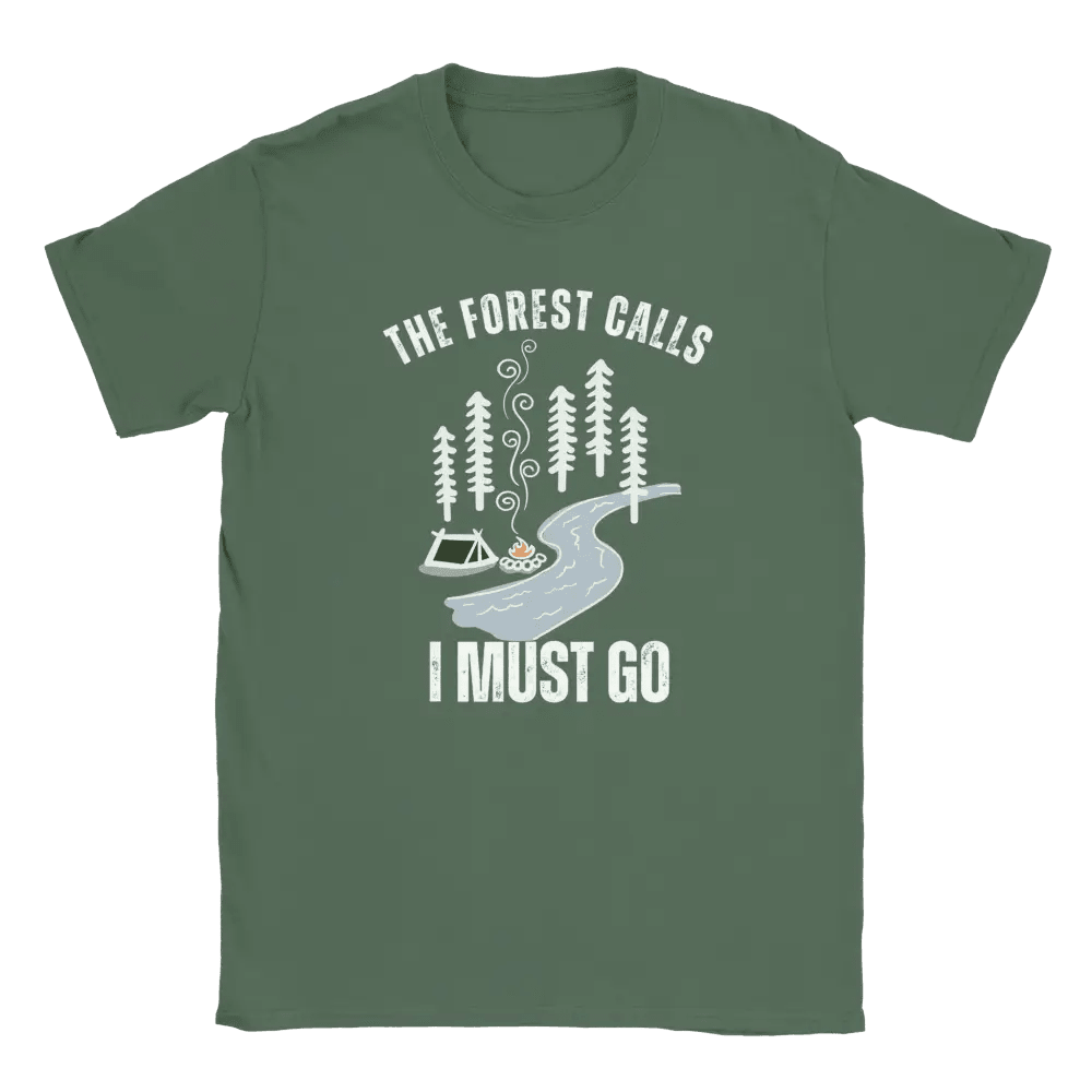 The Forest Calls – River Edition - T-shirt - Rather Be In Finland