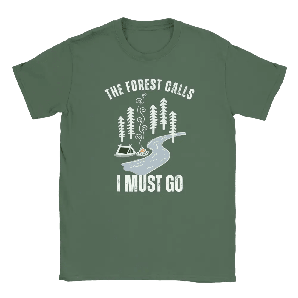 The Forest Calls – River Edition - T-shirt - Rather Be In Finland