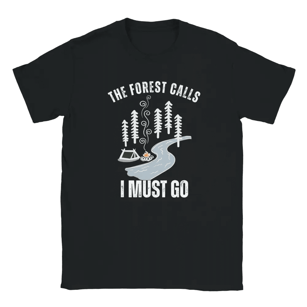 The Forest Calls – River Edition - T-shirt - Rather Be In Finland