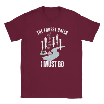 The Forest Calls – River Edition - T-shirt - Rather Be In Finland