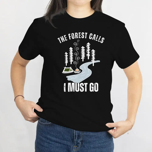 The Forest Calls – River Edition - T-shirt - Print Material - Rather Be In Finland