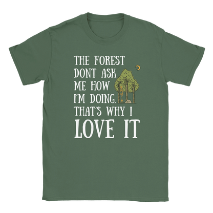 The Forest Don’t Ask Me - T-shirt - Rather Be In Finland