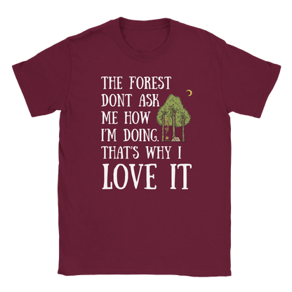 The Forest Don’t Ask Me - T-shirt - Rather Be In Finland