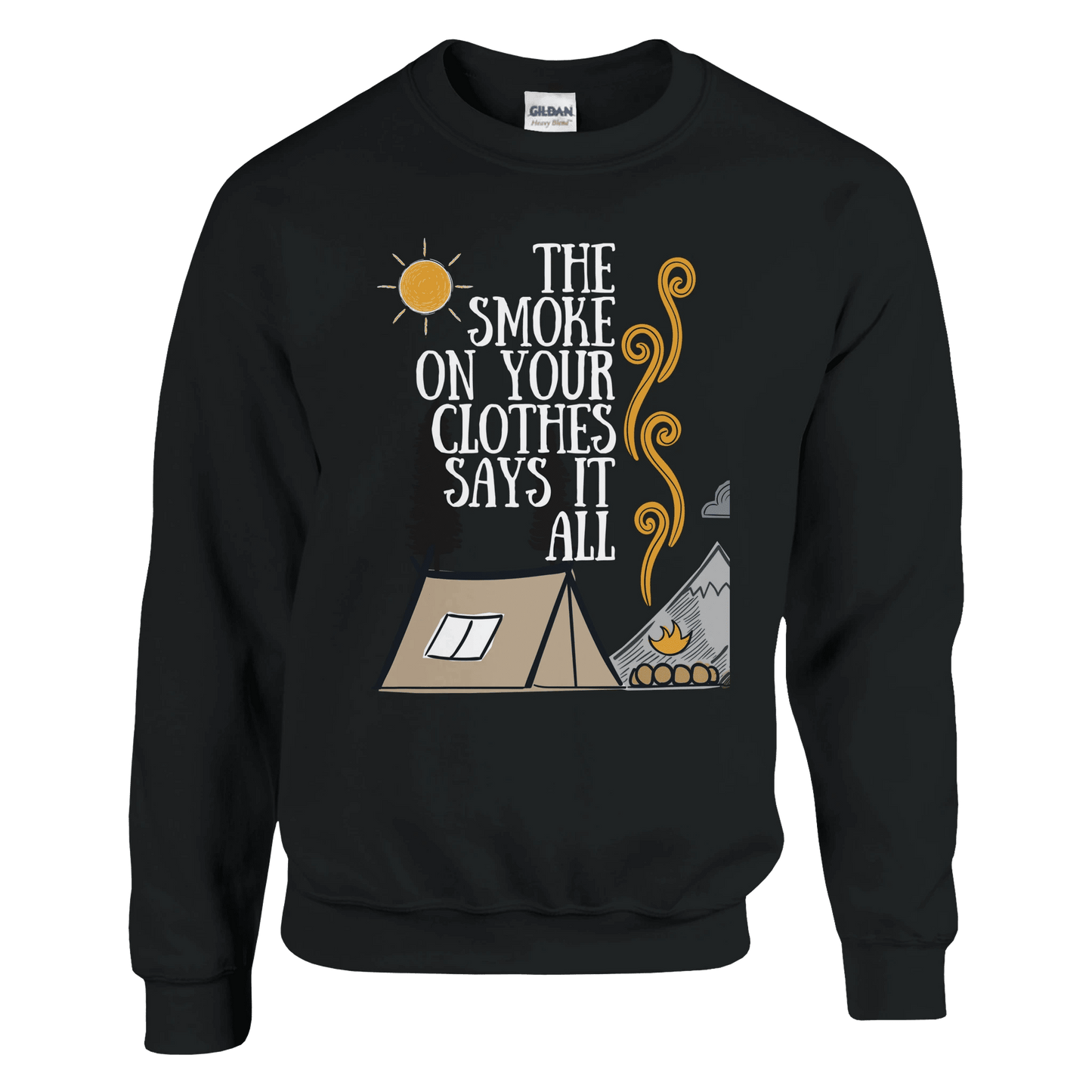 The Smoke On Your Clothes - Sweatshirt - Rather Be In Finland