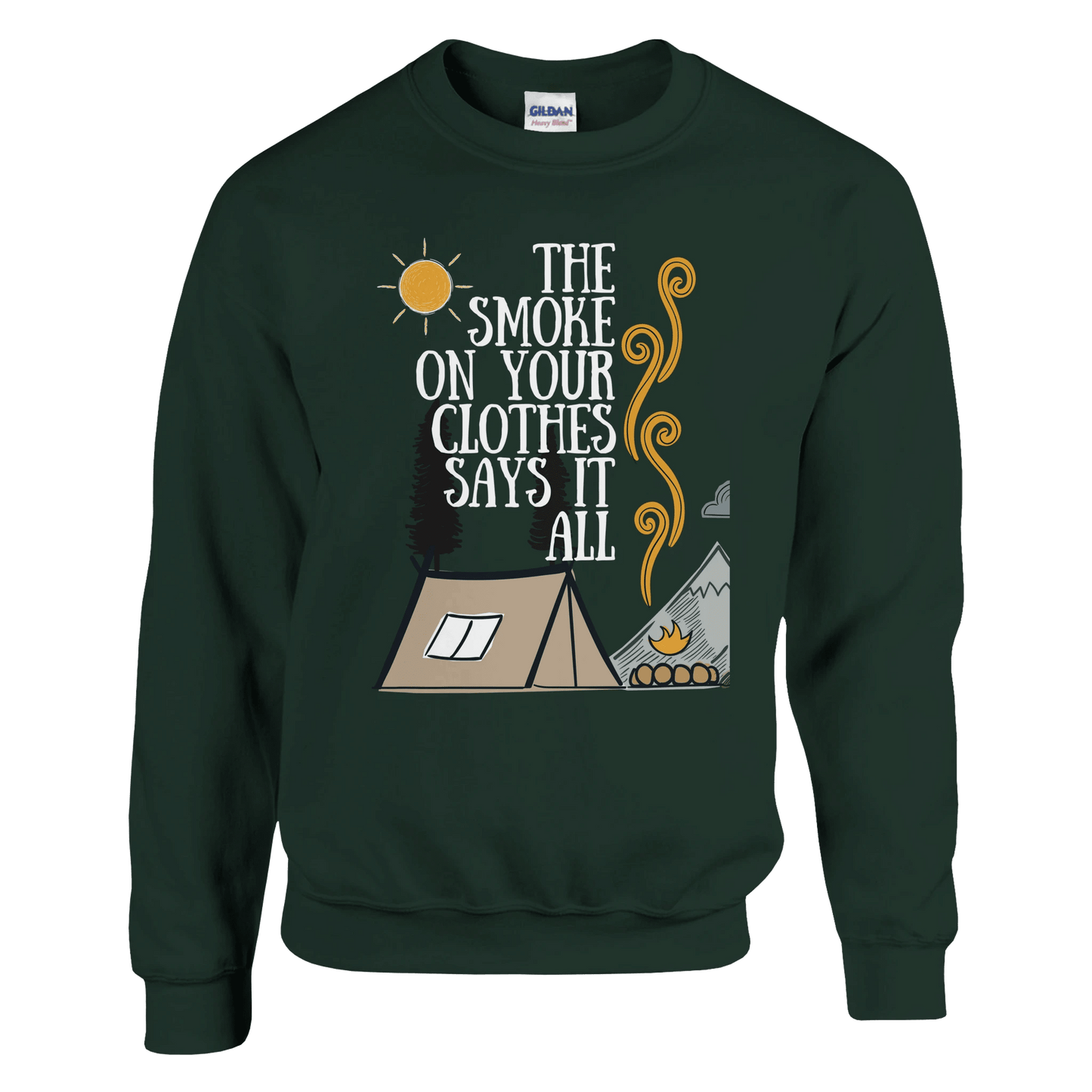 The Smoke On Your Clothes - Sweatshirt - Rather Be In Finland