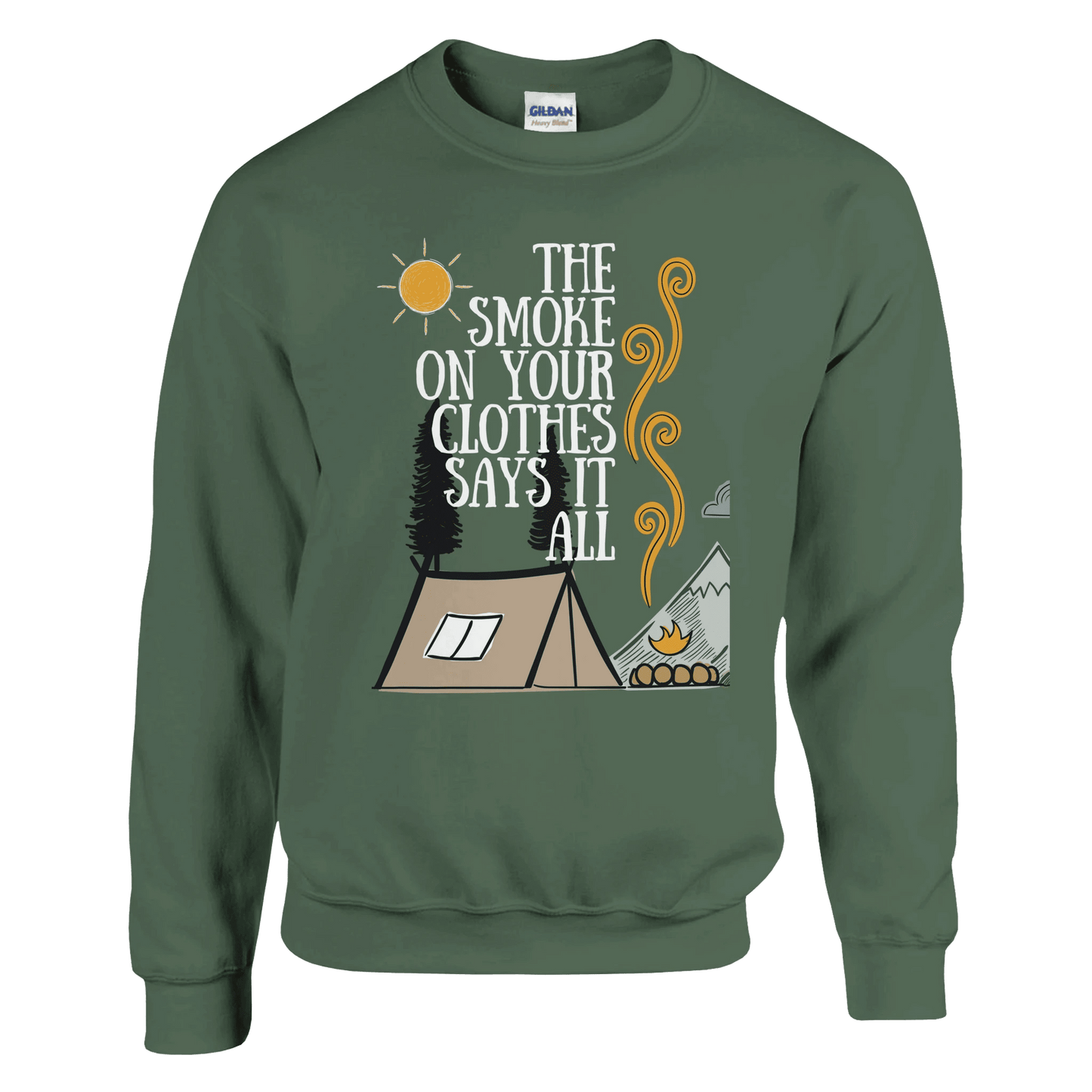 The Smoke On Your Clothes - Sweatshirt - Rather Be In Finland