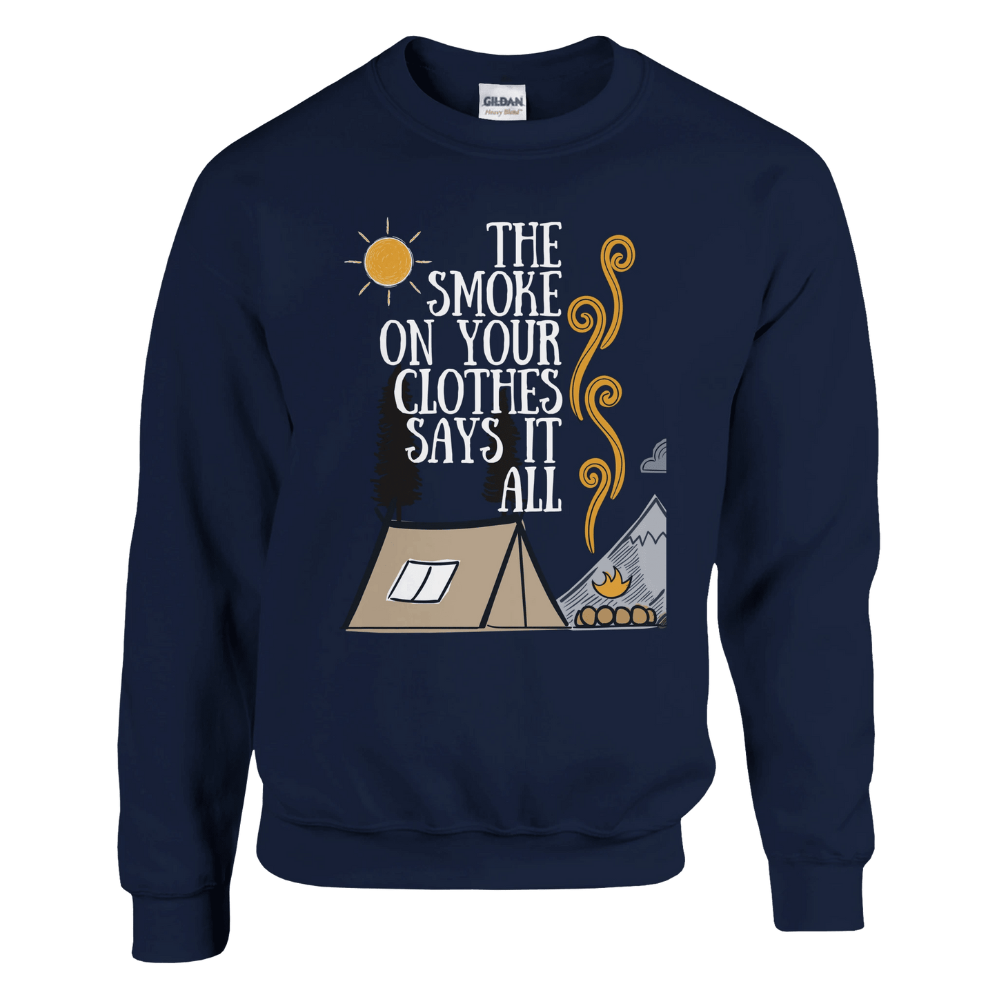 The Smoke On Your Clothes - Sweatshirt - Rather Be In Finland