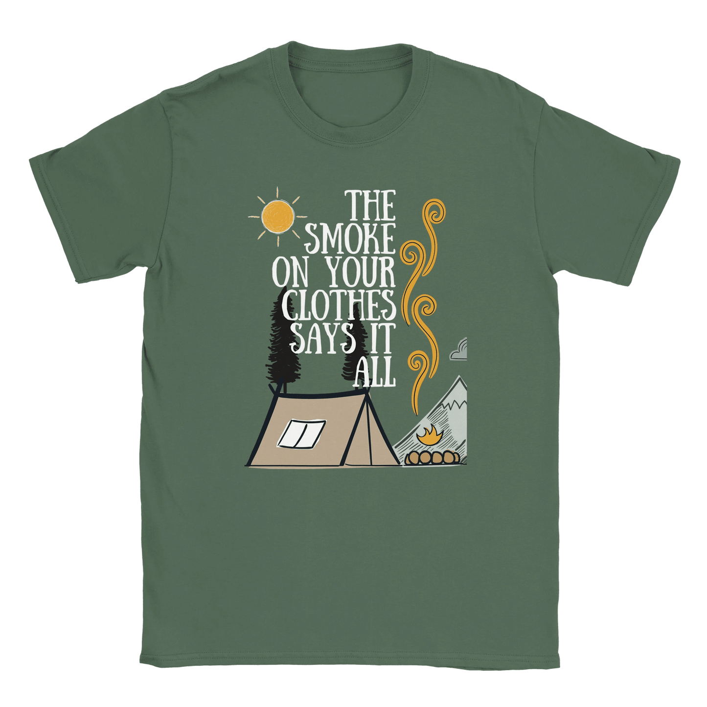 The Smoke On Your Clothes - T-shirt - Rather Be In Finland