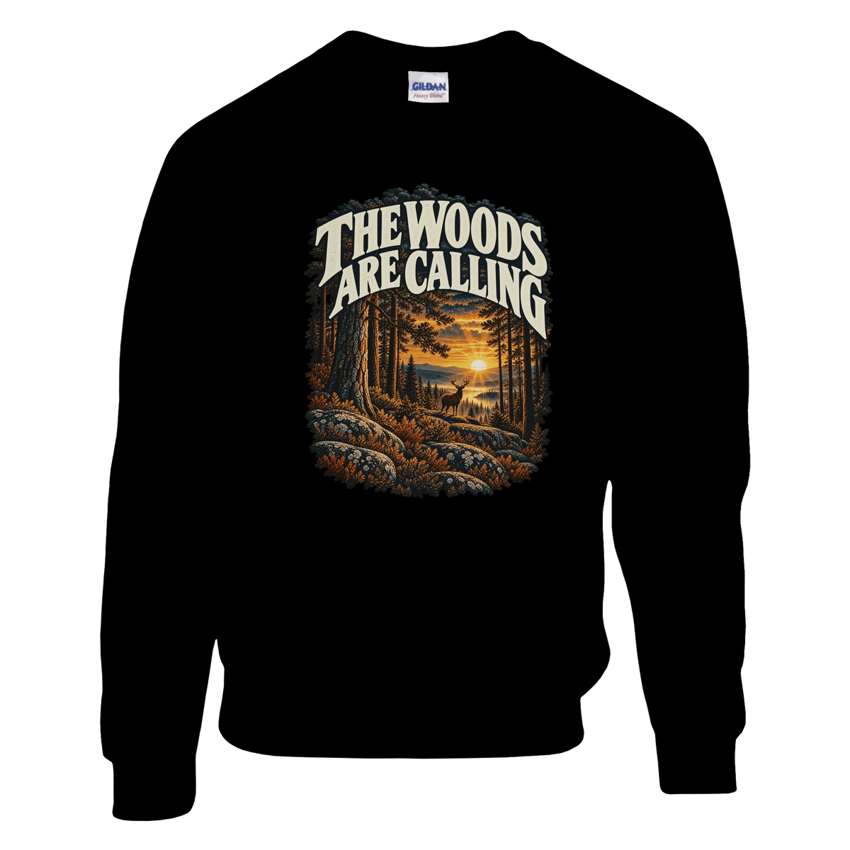 The Woods Are Calling - Sweatshirt - Rather Be In Finland