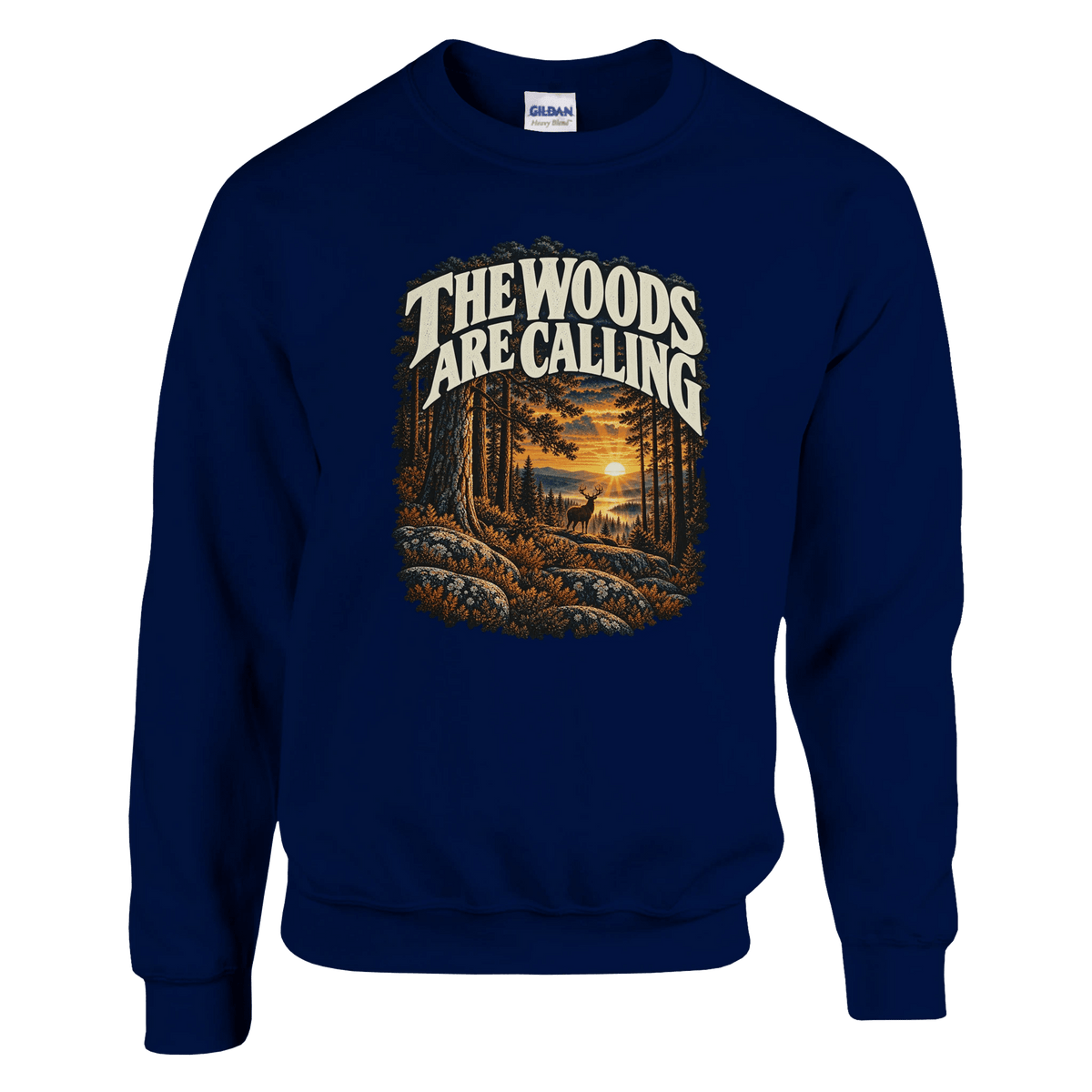 The Woods Are Calling - Sweatshirt - Rather Be In Finland