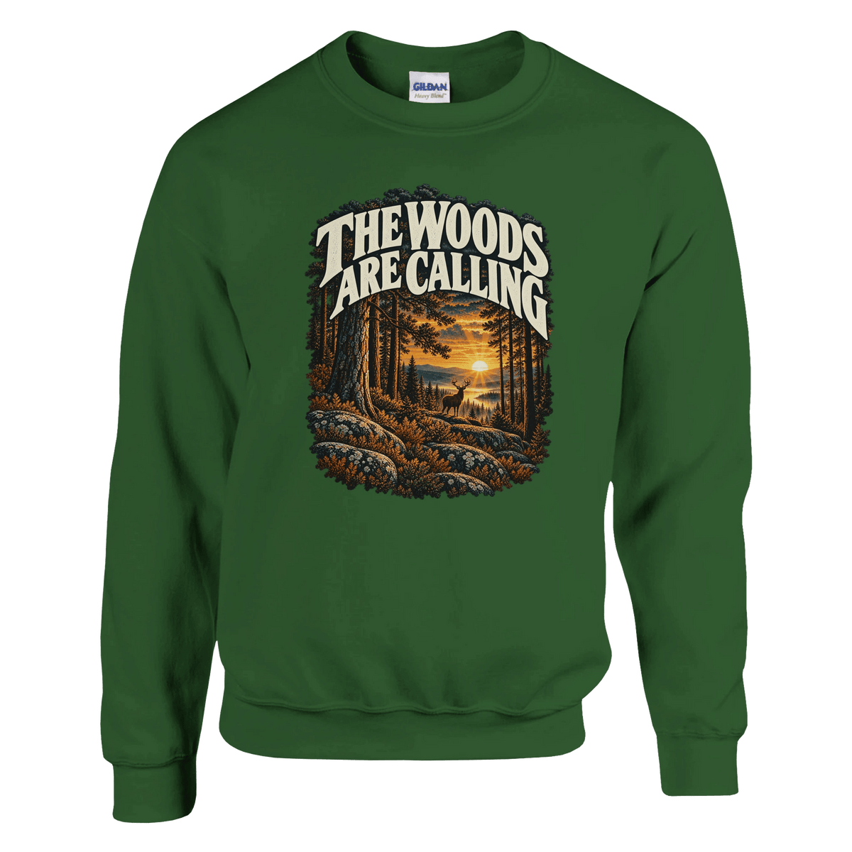 The Woods Are Calling - Sweatshirt - Rather Be In Finland