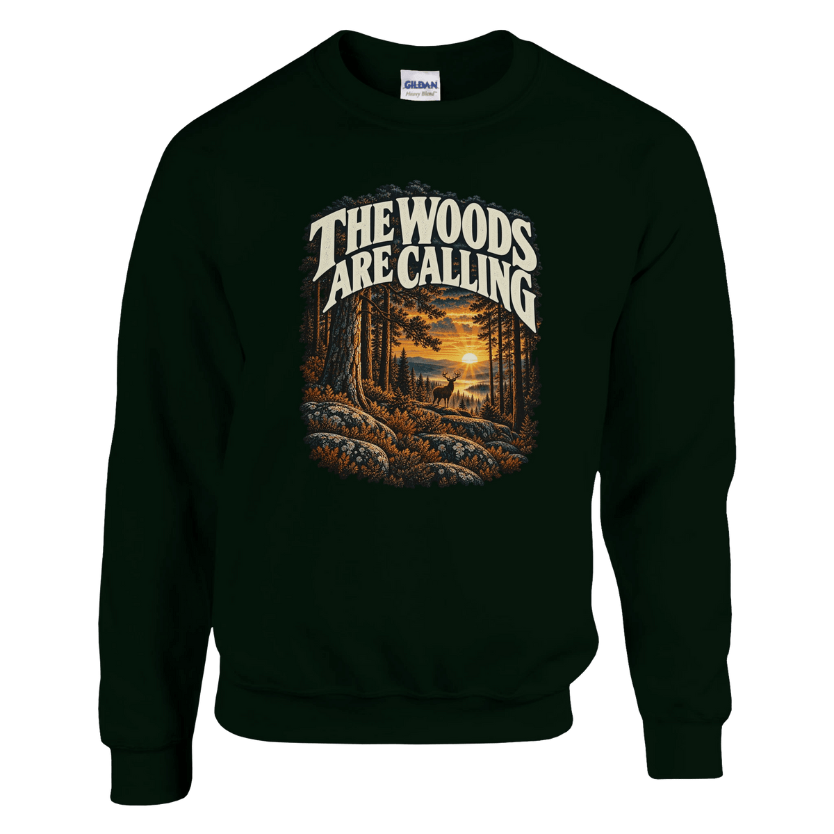 The Woods Are Calling - Sweatshirt - Rather Be In Finland