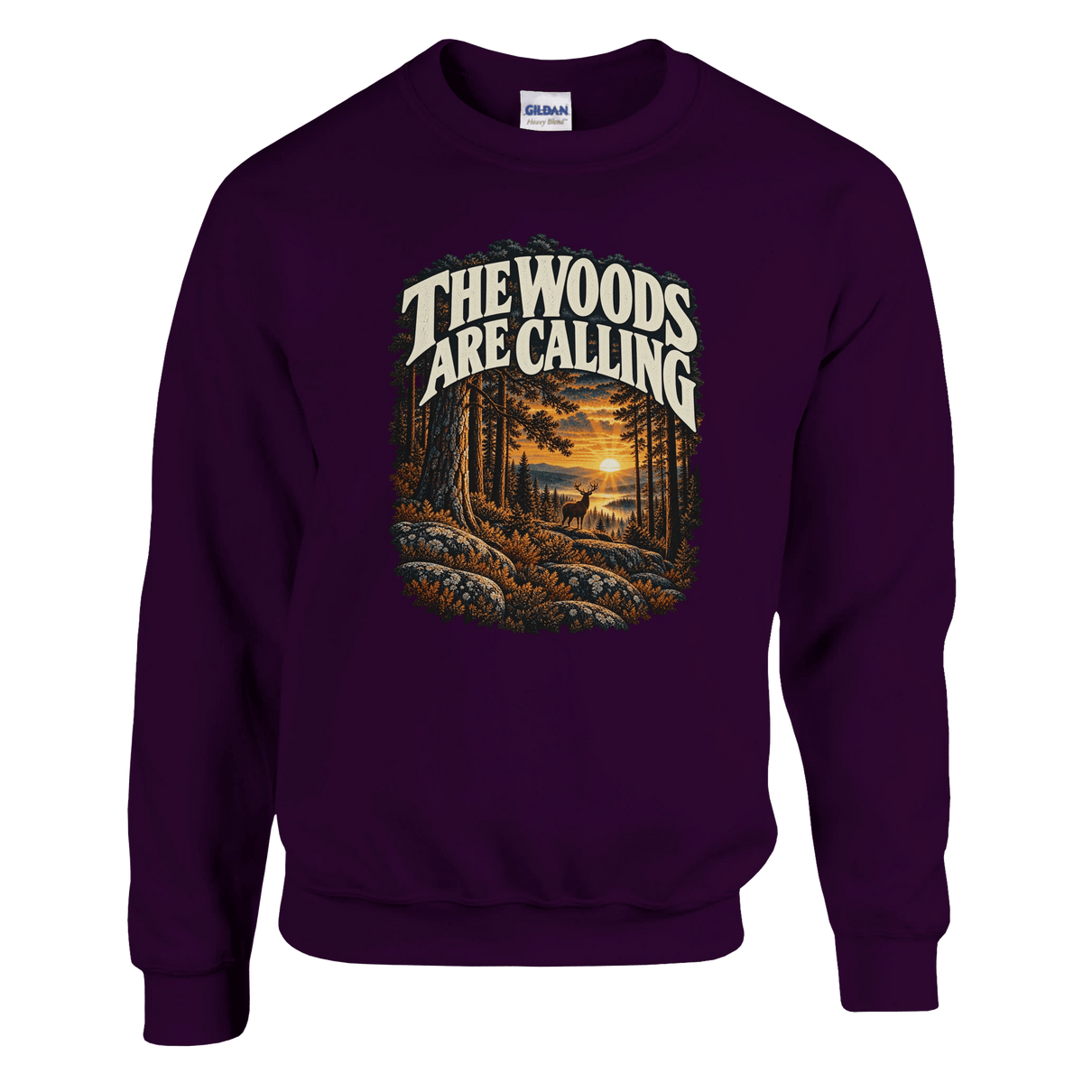 The Woods Are Calling - Sweatshirt - Rather Be In Finland