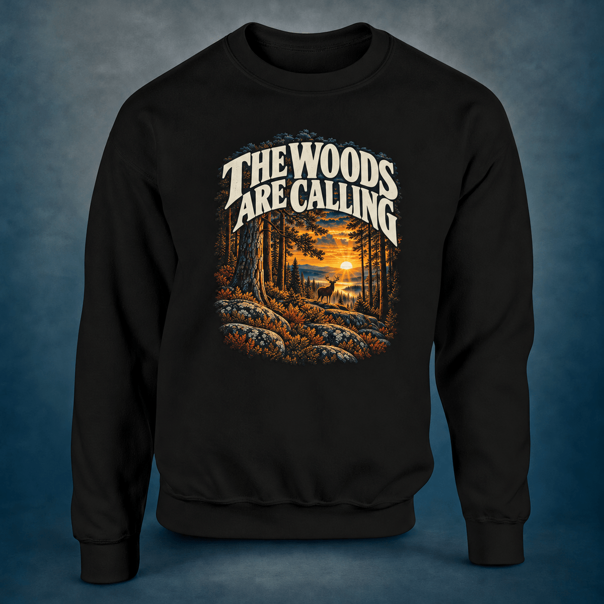The Woods Are Calling - Sweatshirt - Rather Be In Finland