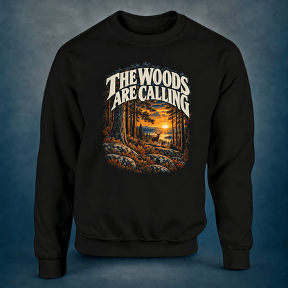 The Woods Are Calling - Sweatshirt - Rather Be In Finland