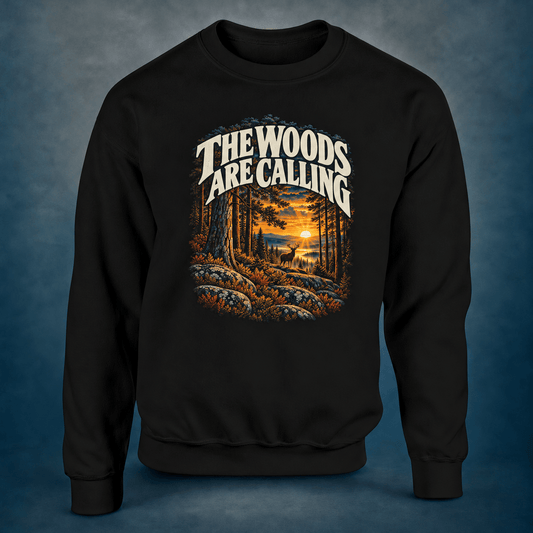 The Woods Are Calling - Sweatshirt - Rather Be In Finland