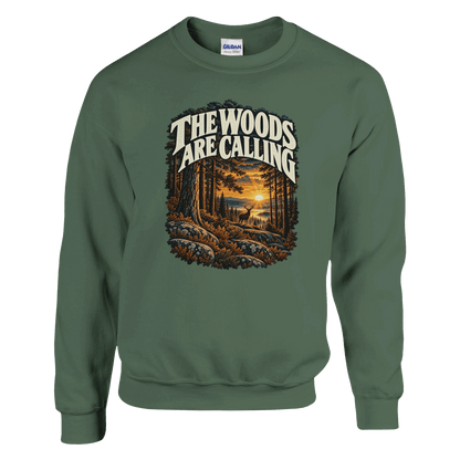 The Woods Are Calling - Sweatshirt - Rather Be In Finland