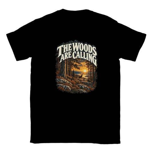 The Woods Are Calling - T-shirt - Rather Be In Finland