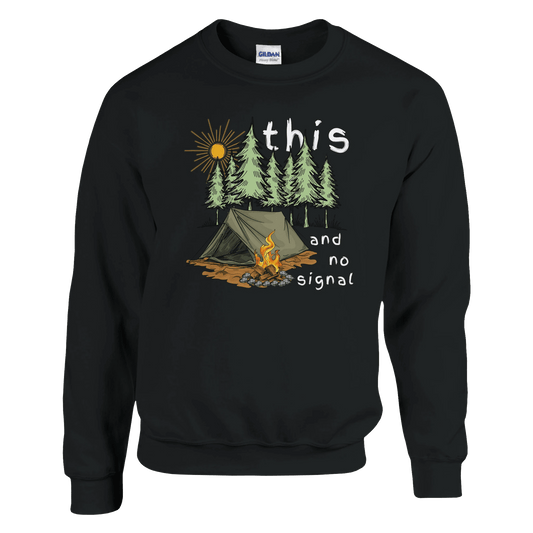 This and No Signal - Sweatshirt - Rather Be In Finland