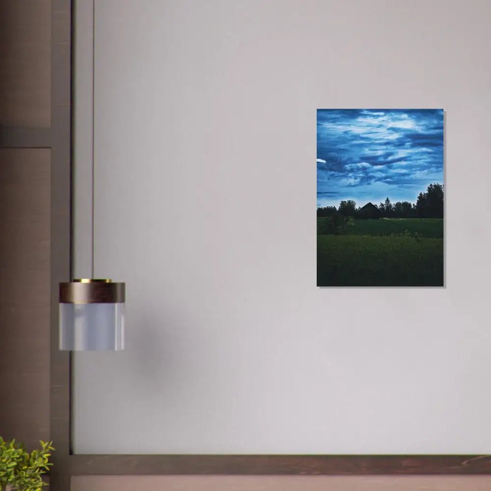Twilight Over Finnish Fields - Poster - Rather Be In Finland