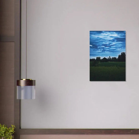 Twilight Over Finnish Fields - Poster - Rather Be In Finland