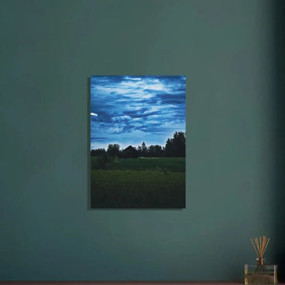 Twilight Over Finnish Fields - Poster - Rather Be In Finland