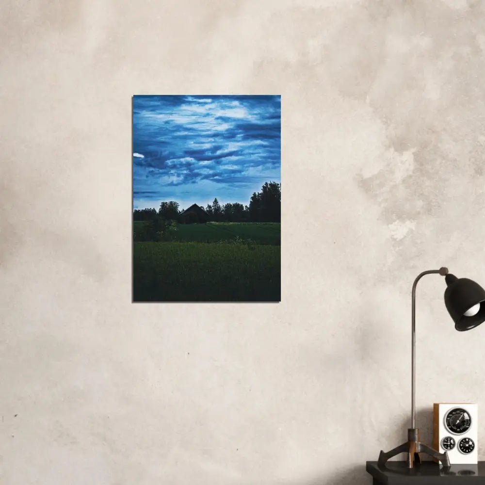 Twilight Over Finnish Fields - Poster - Rather Be In Finland