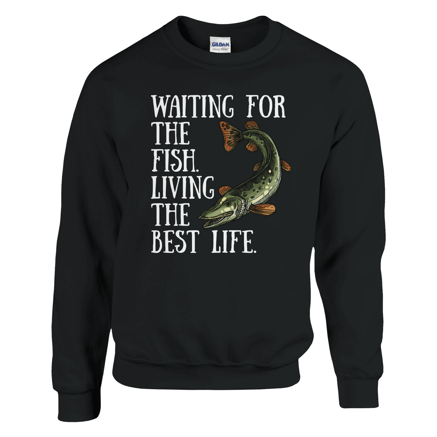 Waiting for the Fish - Sweatshirt - Rather Be In Finland