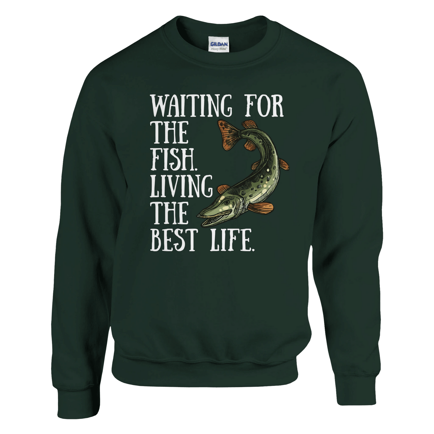 Waiting for the Fish - Sweatshirt - Rather Be In Finland