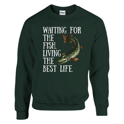 Waiting for the Fish - Sweatshirt - Rather Be In Finland