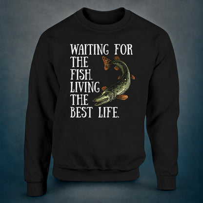 Waiting for the Fish - Sweatshirt - Rather Be In Finland