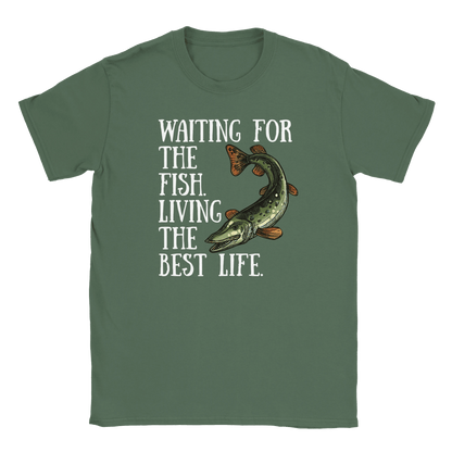 Waiting for the Fish - T-shirt - Rather Be In Finland