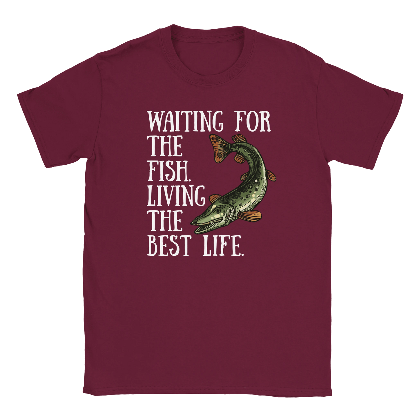 Waiting for the Fish - T-shirt - Rather Be In Finland