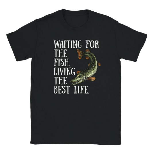 Waiting for the Fish - T-shirt - Rather Be In Finland