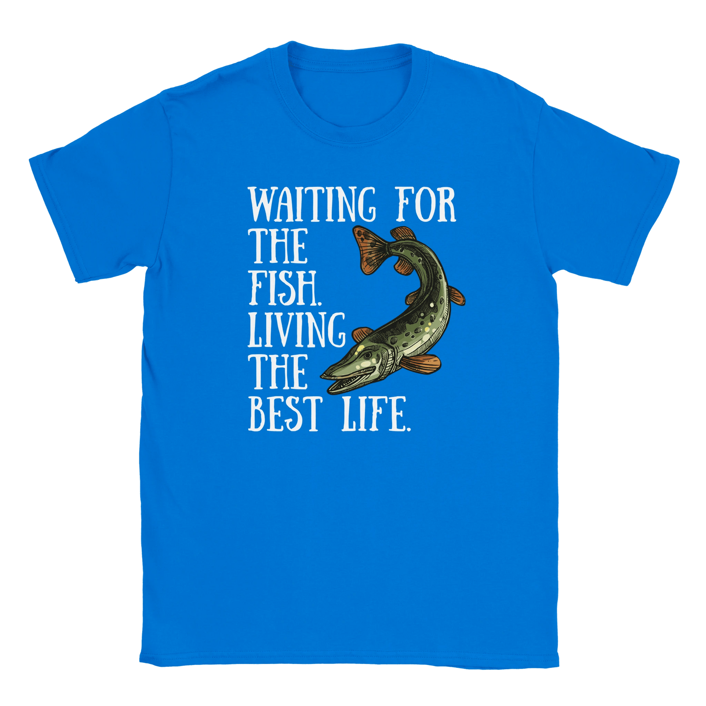 Waiting for the Fish - T-shirt - Rather Be In Finland