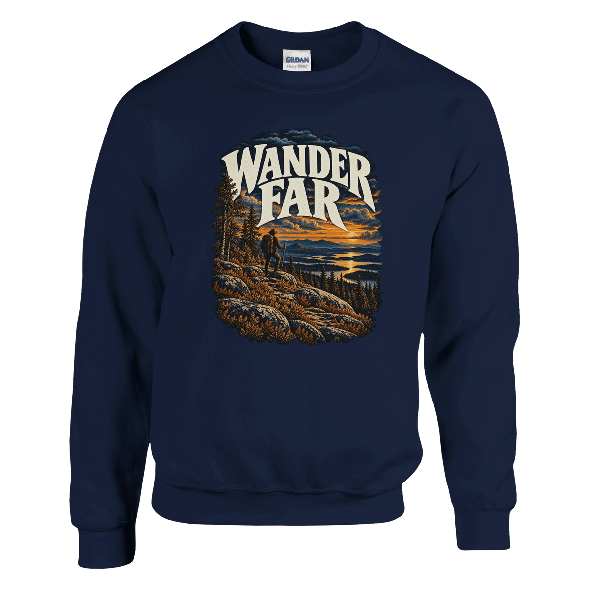 Wander Far - Sweatshirt - Rather Be In Finland