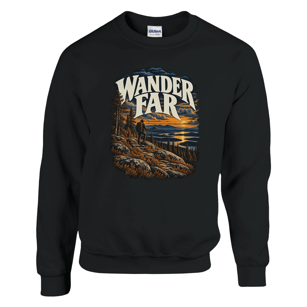 Wander Far - Sweatshirt - Rather Be In Finland