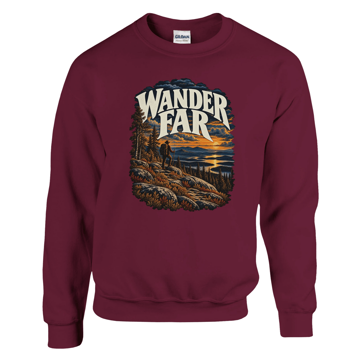 Wander Far - Sweatshirt - Rather Be In Finland