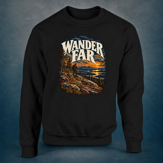 Wander Far - Sweatshirt - Rather Be In Finland